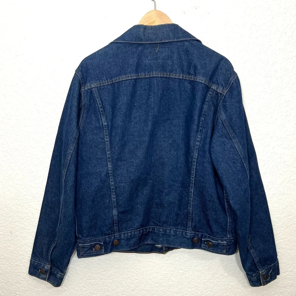 Vintage 80’s Levi’s Trucker Jean Jacket Denim Blue Style 70506 Size 42